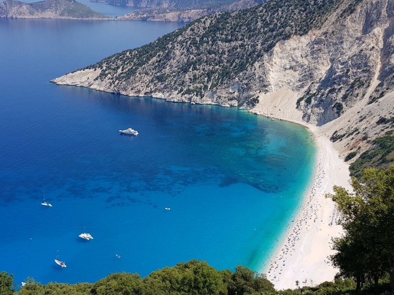 Myrtos beach