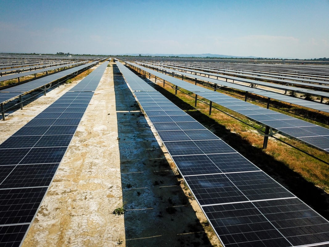 Voltalia solar farm in Albania